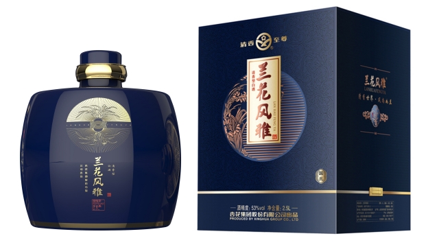 兰花风雅至尊黑坛5斤53%Vol